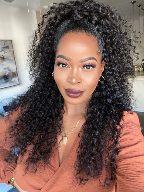 Lace Front Wigs Curly, Wig Natural Hair, Wigs Curly, Everyday Glam, Natural Hair Wigs, Beauty Aesthetic, Beautiful Natural Hair, Protective Style, Curly Hair Inspiration