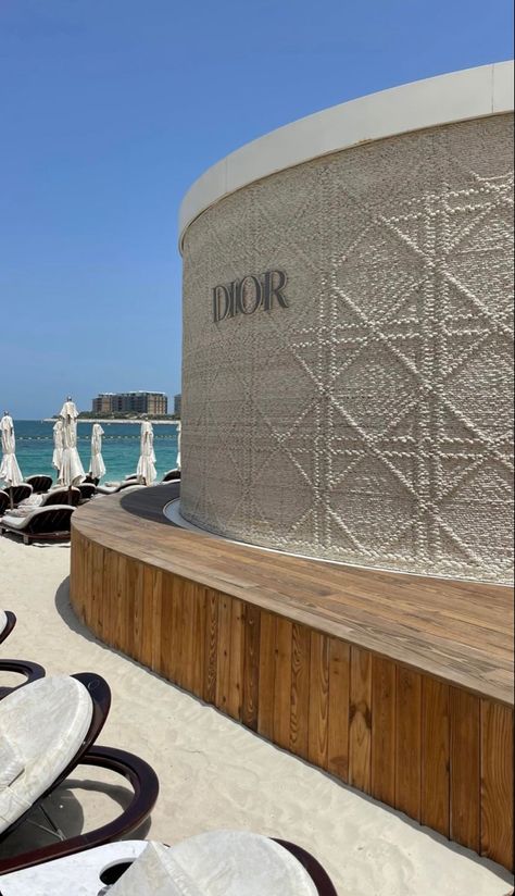 Rich Beach Life Aesthetic, Summer Rich Aesthetic, Designer Beach Aesthetic, Dior Beach Aesthetic, Beach Rich Aesthetic, Dior Beach Dubai, Rich Beach Aesthetic, Dubai Beach Aesthetic, Dior Hotel