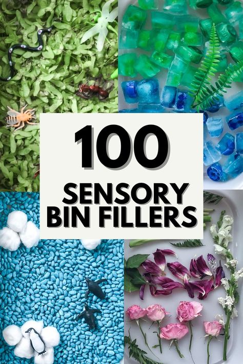 Inexpensive Sensory Bins, Toddler Safe Sensory Bins, At Home Toddler Activities, Why Are Sensory Bins Important, Cheap Sensory Bin Fillers, Sensory Bin Benefits, Sensory Bin Fillers, Glitter Jars Diy, Sensory Bin For Toddlers