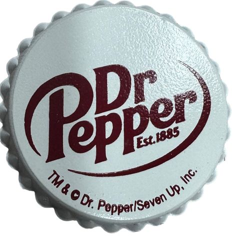 Modern Logo Bottle Cap Magnet | Dr Pepper Museum Gift Shop Dr Pepper Bottle Cap, Dr Pepper Museum, Dr Pepper Bottle, Circle Collage, Bottle Cap Magnets, Museum Gift Shop, Circle Painting, Museum Gift, Phone Icons