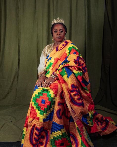 Tosinger as Queen Yaa Asantewaa of the #we3Queensproject Yaa Asantewaa, Shaolin Monks, Warrior Queen, Nanny, Saree, Queen