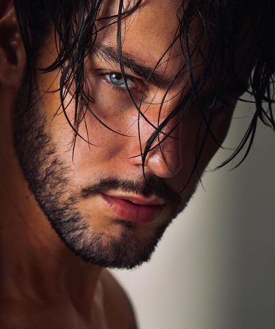 Long Stubble Beard Styles – Beard Beasts Konstantinos Laios, Stubble Beard, Beard Styles Short, Blue Eyed Men, Black Hair Blue Eyes, 얼굴 그리기, Short Beard, Character Inspiration Male, Men Photography