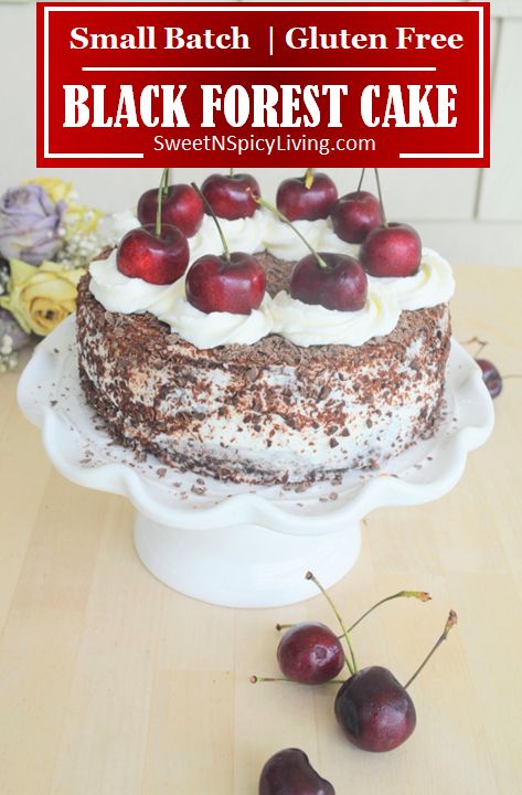 The Secrets to Fluffy and Airy Banana Chiffon Cake Gf Black Forest Cake, Gluten Free Black Forest Cake Recipe, Gluten Free Chiffon Cake, Gluten Free Black Forest Cake, Zucchini Chocolate Cake, Homemade Cherry Sauce, Fluffy Chocolate Cake, Black Forest Cake Recipe, Magic Custard Cake