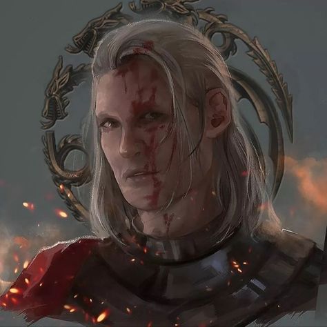 Daemon Targaryen Fan Art, Damon Targaryen, Hotd Fanart, Targaryen Dynasty, Asoiaf Fanart, Male Angels, Game Of Thrones Artwork, Game Of Thrones Dragons, Daemon Targaryen