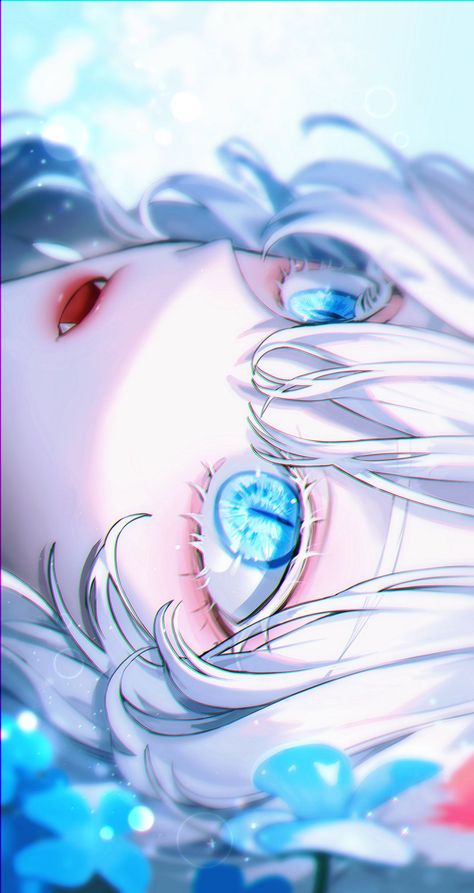 Anime Green Hair, Aesthetic Profile Picture Cartoon Soft, الفن الرقمي, Eyes Artwork, 캐릭터 드로잉, Poses References, Ethereal Art, Anime Eyes, 영감을 주는 캐릭터