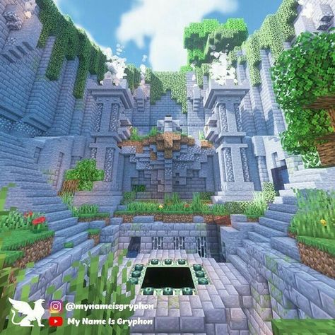 Minecraft Portal, Minecraft Kingdom, Minecraft Building Guide, Minecraft Meme, Minecraft Structures, Diy Minecraft, Minecraft Castle, Minecraft Room, Cute Minecraft Houses