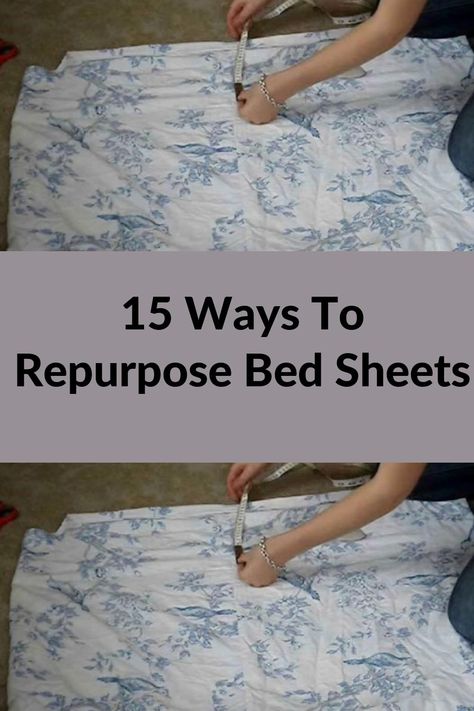 Home Hacks Diy, Can Upcycle, Repurpose Pallets, Old Bed Sheets, Old Sheets, Diy Life Hacks, Free Machine Embroidery Designs, Diy Life, Hacks Diy