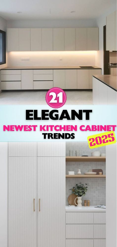 Discover chic kitchen cabinet trends that match every taste and lifestyle. From sleek modern styles to warm wood tones, find the perfect update for your kitchen. Urban Modern Kitchen, Cabinet Trends, Warm Wood Tones, Kitchen Cabinet Trends, Trends 2025, New Kitchen Cabinets, Urban Modern, Modern Kitchen Cabinets, Wood Tones