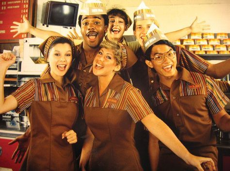 'Old School' uniforms! Bonanza Steakhouse, Retail Uniform, Giada De Laurentiis, Styles Ideas, Corte De Cabelo Masculino, Retro Recipes, Taco Bell, Chicken Casserole, Vintage Recipes