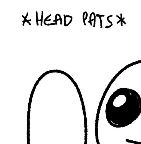 Head Pats, Communication Images, Emotions Cards, Goofy Drawing, Nonverbal Communication, Emoji Art, Little Doodles, Funny Doodles, Silly Images