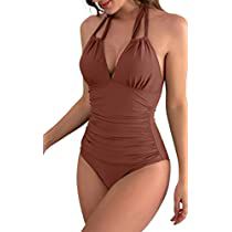 Check this out! 2023 Clothes, Retro Swimwear, Halter Swimwear, Vacation Clothes, Long Torso, One Piece Swimsuits, One Piece Swimwear, Monokini, Bathing Suit