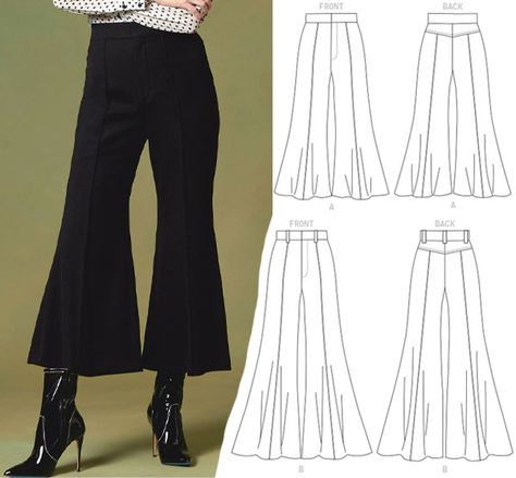 49 Stylish Sewing Patterns for Women’s Pants (11 FREE PDF’s) Stylish Sewing Patterns, Sewing Patterns For Women, Trouser Pattern, Sewing Pants, Girls Dresses Sewing, Blouse Casual Fashion, Sewing Projects Clothes, Sewing Clothes Women, Clothes Pants