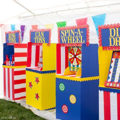 Carnival birthday party ideas | Circus Birthday Party | Superhero Carnival Party, Backyard Carnival Birthday Party Outdoor Games, Carnival Birthday Party Indoor, Elegant Carnival Theme Party, Water Carnival Games, Outdoor Carnival Games, Indoor Carnival Games, Indoor Carnival, Carnival Birthday Cake