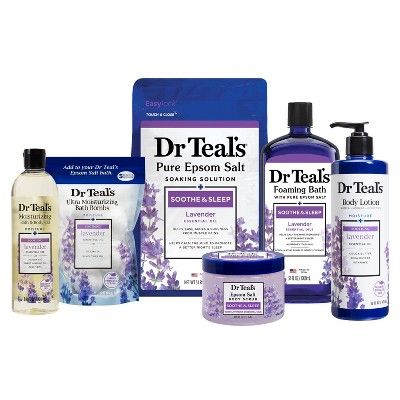 Dr Teals Products, Epsom Salt Body Scrub, Hygiene Ideas, Lavender Epsom Salt, Dr Teals, Bodybuilding Diet Plan, Epsom Salt Magnesium, Spooky Basket, Bath Board