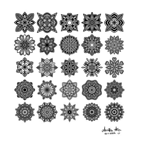 Center patterns for mandala Mandala Center Ideas, Mandala Fillers Patterns, Mandela Ideas, Drawing Mandalas, Mandala Inspiration, Mandala Arts, Mandala Drawings, Vastu House, Mini Mandala