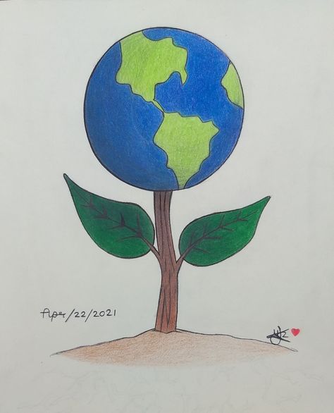 Poster Save Earth, Environment Day Drawing, World Environment Day Poster, Environment Day Poster, World Environment Day Posters, Save Earth Drawing, Earth Day Drawing, Pencil Sketches Easy, Holiday Homework