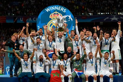 Real Madrid - the winner of the Champions League 2017/2018! #realmadrid #championsleague #coupedesclubschampionseuropéens #cup #trophy #champions #uefa  #kyivtrophytour #gulliverkiev #kiev #ukraine #spain #winner #winners #soccer #Soccergame #Soccerball #Soccerlife #Soccerplayer #Soccerteam #football #futbol #Footballtime #footballplayer #footballseason #footballgame #Footballmatch #lovefootball #thebeautifulgame #matchday #match #goals #team #ball #pass #kick #fans #play #player #sports #fifa Real Madrid Game, Champions League 2016, Liverpool Real Madrid, Real Madrid Win, Liverpool Champions League, Sport Quotes Motivational, League Champions, Fc Liverpool, Soccer Life