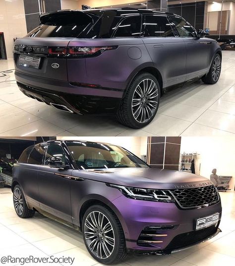 Purple Suv Vehicles, Range Rover Color Ideas, Purple Range Rover, Modificaciones Jeep Xj, Dream Cars Range Rovers, The New Range Rover, Range Rover Black, Luxury Cars Range Rover, Purple Car