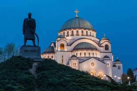 The top Belgrade Instagram spots in 2022 Belgrade Instagram Spots, Saint Sava, 2023 Travel, Instagram Locations, Instagrammable Places, Famous Landmarks, Serbia, Early 20th Century, 20th Century