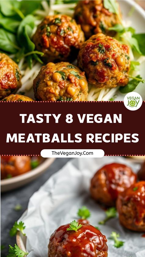 From lentils to mushrooms: 8 creative vegan meatball recipes to spice up your meals Lentil Meatballs Vegan, Vegan Lentil Meatballs, Vegan Meatballs Recipe, Veggie Dip Recipe, Quinoa Meatballs, Spinach Meatballs, Mushroom Meatballs, Meatballs Recipes, Lentil Meatballs