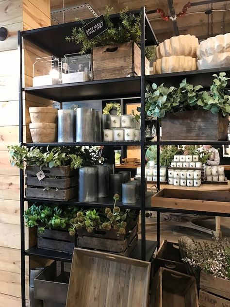 Our Family Trip to Waco | Magnolia Market | Honey We're Home Flower Shop Design, Magnolia Farms, Above Cabinets, Magnolia Market, Chip And Joanna Gaines, Florist Shop, Flower Studio, Retail Store Design, Magnolia Homes