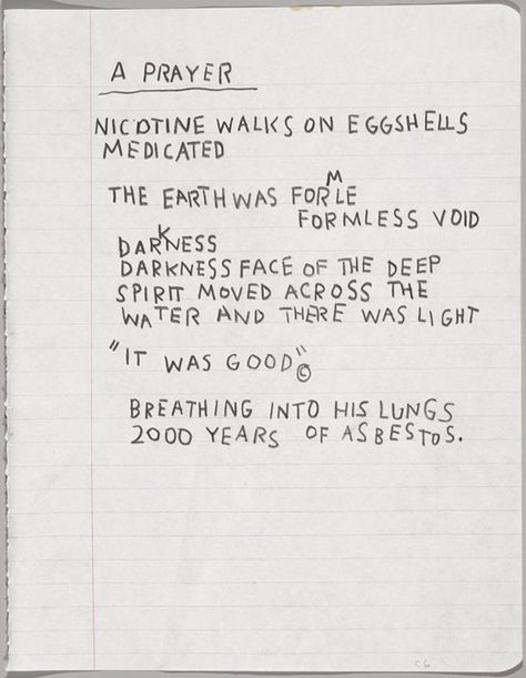 Ten poems to change your life    From Patti Smith to Jean-Michel Basquiat, we suggest the most memorable pieces of work from a diverse group of artists to read for National Poetry Day  |||  Dazed Digital National Poetry Day, Poetry Day, Basquiat Art, Most Famous Artists, Neo Expressionism, Michel Basquiat, Brooklyn Museum, New York Museums, Ruled Notebook