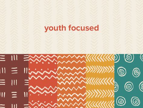 Konjo Final 3.2 kids youth yoga movement texture hand drawn assets mood patterns pattern visual language brand identity identity brand design graphic Youthful Brand Identity, Visual Language Branding, Visual Language Design, Hand Drawn Brand Identity, Branding Textures, African Branding, Youthful Branding, Brand Identity Pattern, Brown Branding