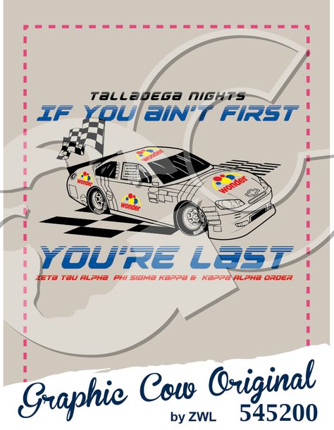 Talledega Nights Nascar stock car checkered flag mixer #grafcow Nascar Bid Day Theme, Nascar Party, Rush Themes, Sorority Themes, Talladega Nights, Graphic Cow, After Prom, Bid Day Themes, T Shirts Design