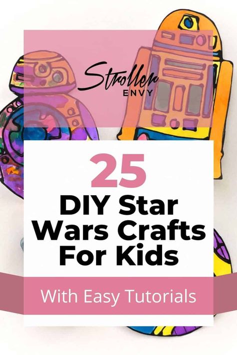 Star Wars Crafts For Kids, Star Wars Kids Crafts, Star Wars Projects, Star Wars Diy Crafts, Diy Star Wars Gifts, Star Wars Party Decorations, Diy Star Wars, Diy Party Crafts, Star Wars Valentines