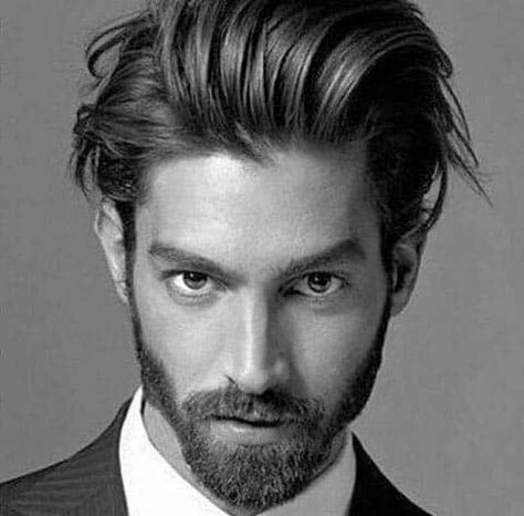 60 Medium Long Men's Hairstyles - Masculine Lengthy Cuts Dapper Haircut, Mens Hairstyles 2014, Mens Haircuts Medium, Mens Hairstyles Medium, Short Hairdos, Medium Length Hair Men, Modern Haircuts, Corte De Cabelo Masculino, Long Hairstyles