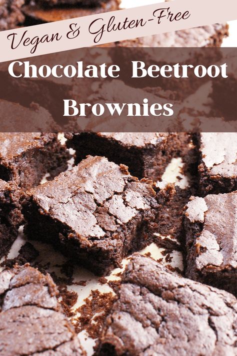 Gluten Free Beetroot Brownies, Beetroot Chocolate Brownies, Vegan Beetroot Brownies, Beetroot Brownies Healthy, Regular Brownies, Beetroot Brownies, Vegan Gluten Free Brownies, Gluten Free Chocolate Brownies, Fudgy Chocolate Brownies