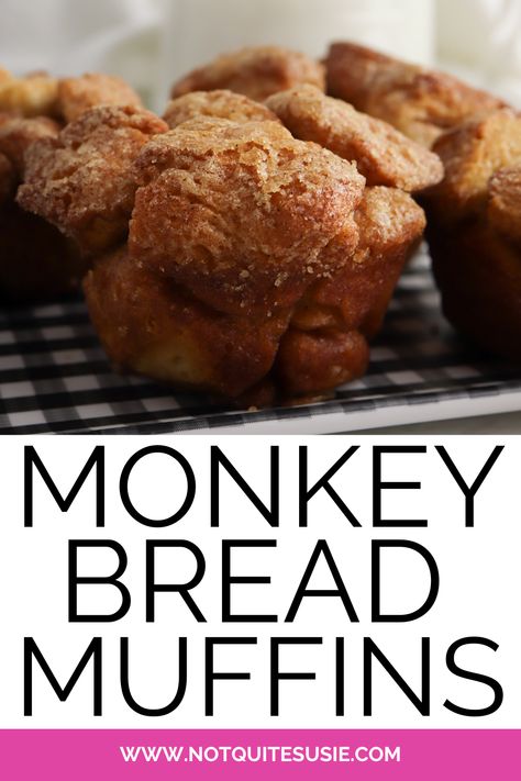 Enjoy the sweetness of homemade Monkey Bread Muffins – a delicious breakfast recipe with a cinnamon-sugar hug and a gooey brown sugar glaze! Perfect for a delightful breakfast or a sweet treat any time of day. 🍯🧁 #MonkeyBread #BreakfastIdeas #DeliciousTreats Sweet Monkey Recipes, Bread Muffins Recipe, Christmas Morning Traditions, Homemade Monkey Bread, Sweet Monkey, Monkey Bread Muffins, Bread Muffins, Brown Sugar Glaze, Delicious Appetizer Recipes