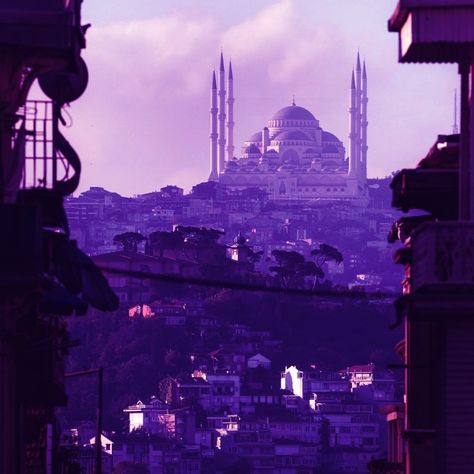 Follow for more aesthetica ♠ Pinterest, instagram, aesthetic, twitter, wallpaper, retro, purple, travel, istanbul, turkey, turkiye, holiday, mosque Purple Mosque Aesthetic, Purple Aesthetic Islam, Purple Mosque, Professor Plum, Aesthetic Colour, Twitter Wallpaper, Islam And Science, Istanbul Turkey Photography, Turkey Photography