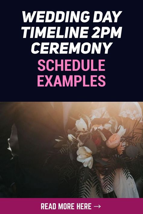 Just as every person is different, no two weddings are the same. Couples plan their ceremonies to be as personalized as possible, which they can achieve in many ways: creating unique itineraries, choosing sentimental locations, and starting the ceremony at certain times. #weddingplanning #weddingtimeline #weddingitinerary #weddingschedule Wedding Timeline 2pm Ceremony, Peonies Wedding Decoration, Ceremony Schedule, Mason Jar Twine, Wedding Schedule, Wedding Itinerary, Peony Wedding, Wedding Day Timeline, Wedding Timeline