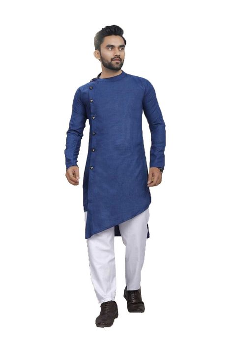 Indian Traditional Angrakha Style Bandhgala kurta pajama for Men Boys by smartfashions on Etsy Jabba Kurta For Men, Kurta Pajama For Men, Pajama For Men, Angrakha Style, Kurta For Men, Boys Kurta, Designer Suits For Men, Kurta Pajama, Ethnic Outfits