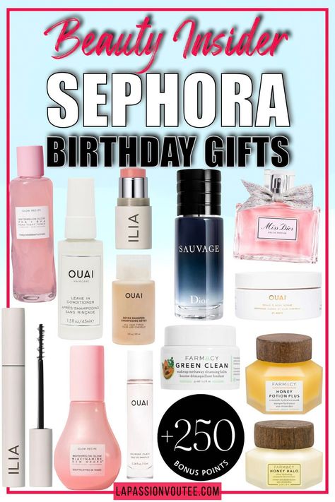 Sephora birthday gift 2023 is here! Read this post FIRST to get a complete breakdown of the best Sephora birthday freebie to get each month! Best Sephora Products 2023, Birthday Freebies 2023, Sephora Free Birthday Gift, Sephora Birthday Gift 2024, Sephora Favortis Box, Sephora Sets 2024, Sephora Favortis Kit, Best Sephora Products, Makeup Forever Lipstick