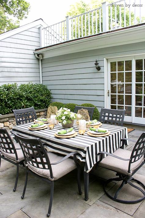 Driven By Decor, Ikea Finds, Dining Inspiration, Outdoor Tablecloth, Summer Mantle Decor, Outdoor Entertaining Spaces, Best Ikea, Countryside House, Summer Home Decor