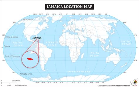 Jamaica Map Outline – MapsofWorld.com Map Of Haiti, Haiti Country, Cuba Island, Costa Rica Map, Map Of Cuba, Dominican Republic Map, Jamaica Map, Tropic Of Capricorn, Map Outline