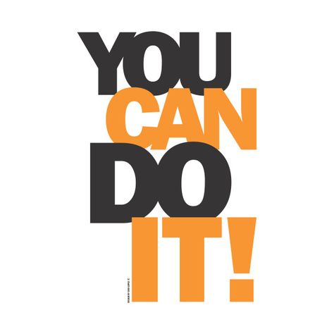 You Do It, You Can Make It Quotes, We Can Do It Poster Inspiration, You Can Do It, T Shirt Text Design, You Can Do It Quotes, Gym Art, Small Quotes, Love Store