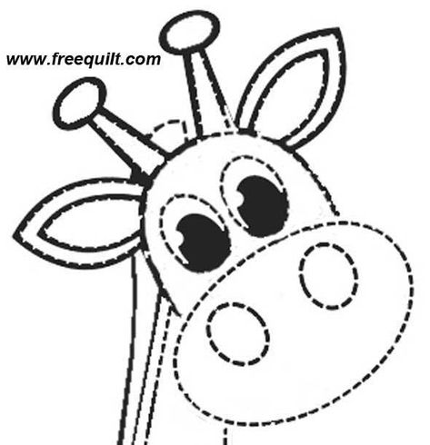 Free Printable Giraffe Head, Coloring Pages, Templates Giraffe Applique Pattern Free, Giraffe Templates Free Printable, Giraffe Quilts, Applique Patterns Free Printable, Giraffe Template, Giraffe Baby Quilt, Giraffe Applique, Giraffe Quilt, Felt Giraffe