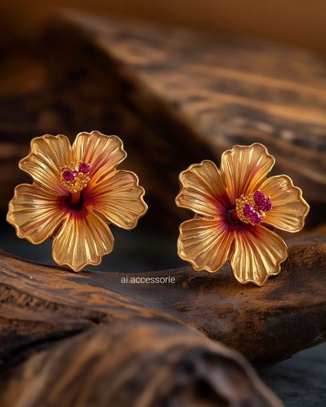 #fashion #accessories #necklace #earrings #hairaccessories #cute #midjourney #aiartwork #aiart #hibiscus #flower #aicommunity #productdesign Flower Design Jewellery, Hibiscus Necklace, Art Appliqué, Hibiscus Flower, Flower Accessories, 2024 Fashion, Hibiscus Flowers, Jewellery Design, May 7