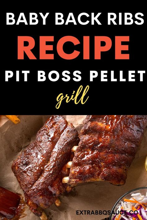 If you love grilled baby back ribs then check out this Baby Back Ribs Recipe on a Pit Boss Pellet Grill to cook on your outdoor grill. Ribs On Pit Boss Pellet Grill, Pit Boss Ribs Recipes, Pit Boss Pellet Grill Recipes Ribs, Pit Boss Ribs, Pellet Grill Baby Back Ribs, Baby Back Ribs Pellet Grill, Baby Back Ribs On Traeger Grill, Babyback Ribs Smoked, Baby Back Ribs On Pellet Grill