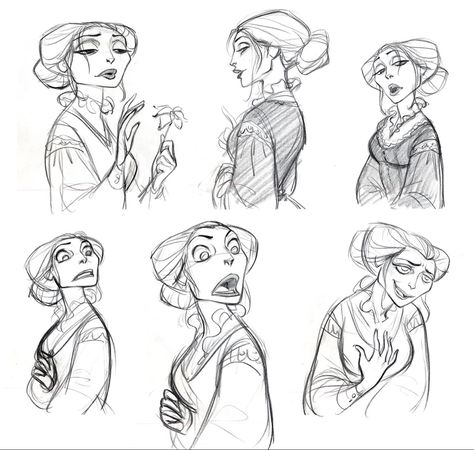 Ipad Sketch, Character Design Disney, Mother Gothel, Old Drawings, Expression Sheet, Art Cyberpunk, Character Design Tutorial, Character Design Cartoon, Jin Kim