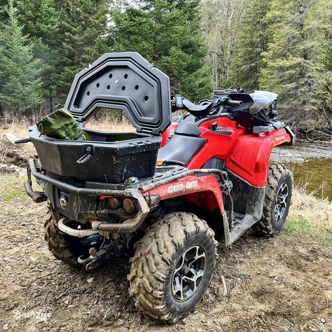 Super excited to unleash some dust on the ATV trails this weekend! Is anyone else ready to feel the thrill? With my @Kemimoto_us cargo box loaded up with all the essentials, I'm all prepped to hit the ground rolling! Who's with me? 💨🏞⁣ .⁣ .⁣ .⁣ .⁣ .⁣ .⁣ . Argo Atv, Atv Gear, Atv Attachments, Can Am Atv, Before Running, Utv Accessories, Atv Accessories, Atv Riding, 4 Wheelers