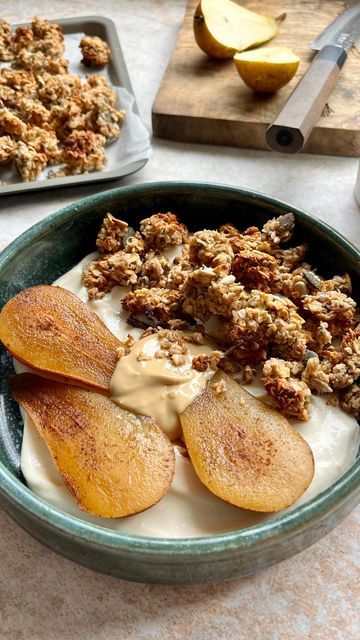 Banana Tahini, Granola Clusters, Plant Based Yogurt, On Toast, Different Plants, Ripe Banana, Nut Butter, Tahini, Yummy Breakfast