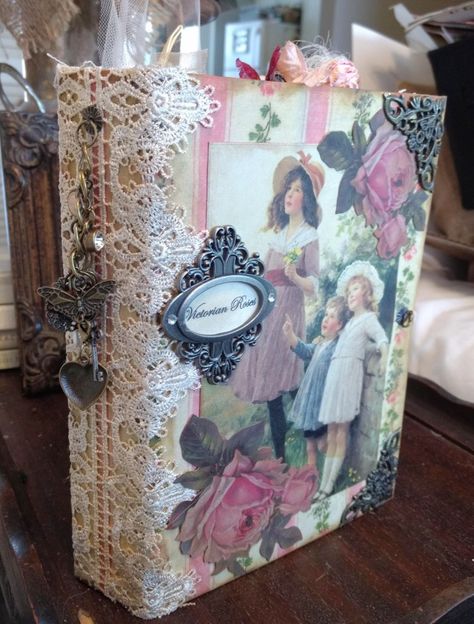 Victorian Junk Journal, Journal Inspiration, Junk Journals, Junk Journal, Scrapbooking, Frame, Home Decor, Home Décor