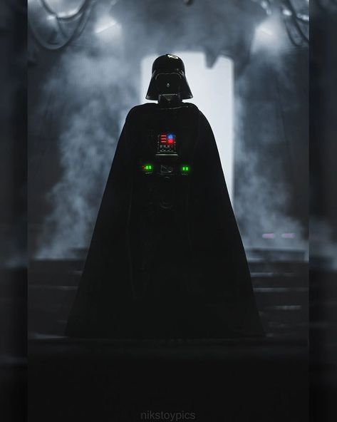 Nik W.’s Instagram photo: “- I am what you made me! - ---------------------‐--------------------------------------------------------- This Hyperreal Vader is just…”