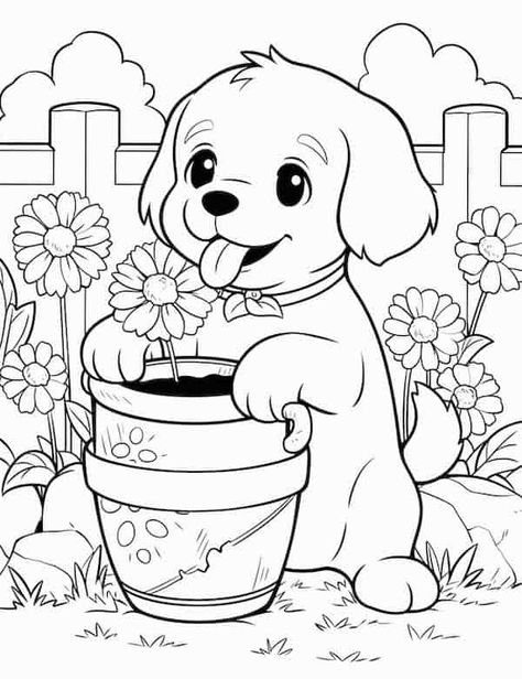 Coloring Books Animals, April Coloring Pages Free Printables, May Coloring Pages Free Printable, Colouring Pictures Printables, Coloring Pages To Print Free Printables, May Coloring Sheets, Colouring Pages For Kids Printables, Printable Drawings To Paint, Flower Cartoon Drawing