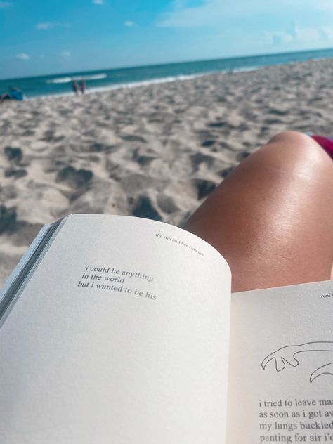 Love reading on the beach, poetry is my therapy #poetry #milkandhoney #readinglist #mustread #musthave #beach #beachlife #vacation #astheticfeed Beach Poetry, Read On The Beach, Reading On The Beach, Buckle Pants, Beach Relax, Beach Reading, Just Relax, Love Reading, Reading Lists