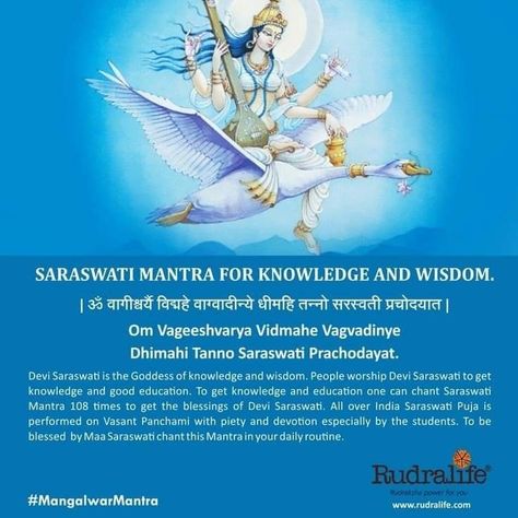 Saraswati Stotram, Saraswati Mantra, Hinduism History, Ancient Wisdom Quotes, Hindu Vedas, Durga Mantra, Goddess Saraswati, Sanskrit Language, Sanskrit Mantra